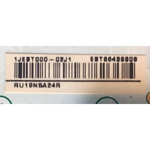 MAIN PARA TV LG NUMERO DE PARTE EBT66439908 / EAX69083603 / 1JEBT000-02J1 / RU19N5A24R / PANEL NC650DQG-AAHX1 / MODELO 65UN6955ZUF.BWMWLKR  / 65UN6955ZUF